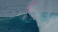 Kai Lenny revela el sexo de sus gemelas entre olas gigantes