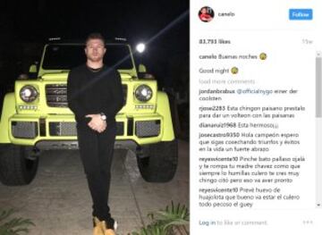 Canelo y su pasión por los autos