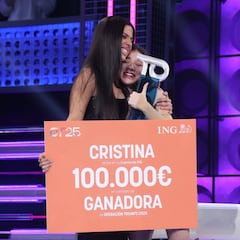 Cristina Lora, ganadora de ‘OT’, revela qué va a hacer con los 100.000 euros del premio: “Quiero explorar”