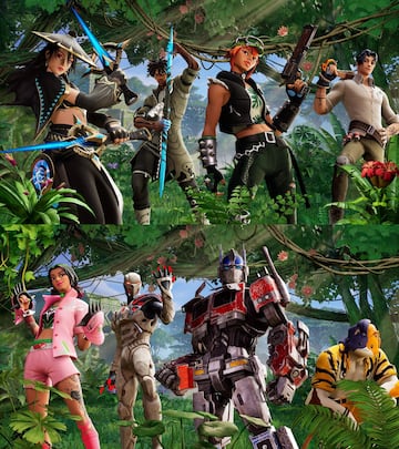 fortnite capitulo 4 temporada 3 tierras salvajes nuevas skins