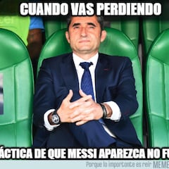Los memes más divertidos del Barcelona-Valencia de Copa
