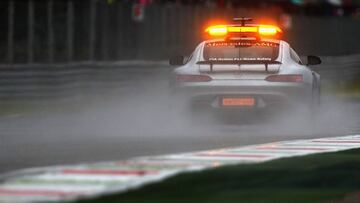 El Safety Car rodando en Monza durante los Libres 3.