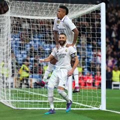 La goleada del Real Madrid al Elche en imágenes
