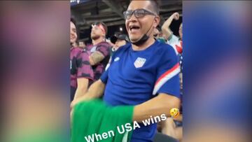 ¡Así es el fútbol! Cambia los colores de México por USA en cuestión de segundos
