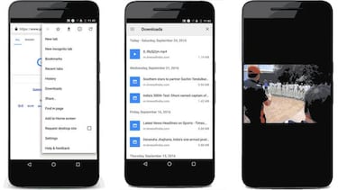 Chrome te permitirá guardar contenidos para navegar offline