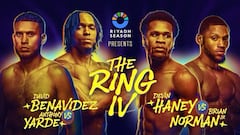 Benavídez vs Yarde y Haney vs Norman Jr.: horario, TV, cómo y dónde ver la velada de boxeo en España