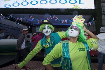 La pasión y el color del Costa Rica vs México en imágenes