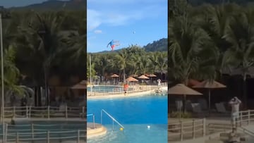 Vídeo:  La viral maniobra de Haaland, una resbaladilla acuática y un balón que es tendencia en redes