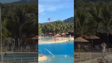 Vídeo: La viral maniobra de Haaland, una resbaladilla acuática y un balón que es tendencia en redes