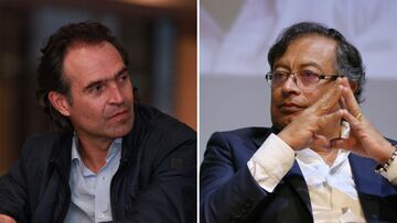 Gustavo Petro y Federico Gutiérrez.