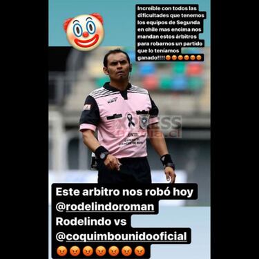 El reclamo de Vidal tras eliminación de Rodelindo: "Este árbitro nos robó"