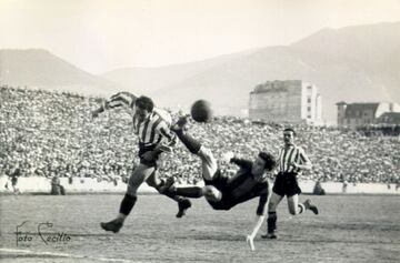"¡Admiren la mejor cabeza de Europa después de Churchill!". Así rezaban los carteles que anunciaban en Estocolmo el partido amistoso entre Suecia y España en 1951. El mítico jugador del Athletic Club fue un goleador nato, tanto que fue el máximo anotador