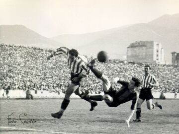 "¡Admiren la mejor cabeza de Europa después de Churchill!". Así rezaban los carteles que anunciaban en Estocolmo el partido amistoso entre Suecia y España en 1951. El mítico jugador del Athletic Club fue un goleador nato, tanto que fue el máximo anotador 