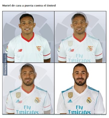 Los memes más divertidos del M. United-Sevilla