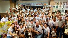 Así celebraron las peñas del Real Madrid la Decimocuarta