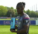 Zaha gana el premio a mejor jugador de abril en la Premier