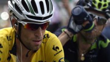 Nibali, molesto: "Estoy mejor que Contador y Froome"