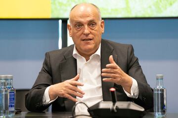 LaLiga president Javier Tebas.