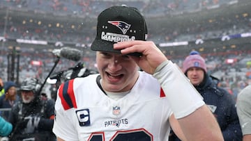 In just his second season in the NFL, Maye has led the Patriots to the NFC Championship and a first Super Bowl since 2018.