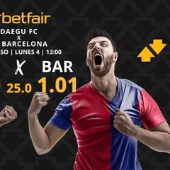 Daegu FC vs. FC Barcelona: horario, dónde ver y pronósticos