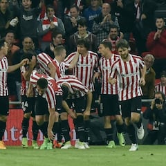 Festín de goles y fútbol del Athletic, que duerme en Europa