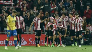 Festín de goles y fútbol del Athletic, que duerme en Europa