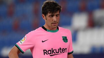 El Barça confirma otra recaída de Sergi Roberto: un mes de baja y adiós a la temporada