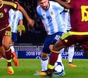 Lionel Messi deleitó con este brillante túnel ante Venezuela
