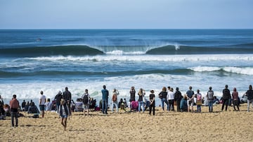 Line Up during day 6 of the  Quiksilver and Roxy Pro France 2018
