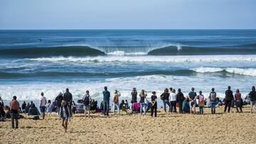 Line Up during day 6 of the  Quiksilver and Roxy Pro France 2018