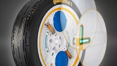 Crean una rueda que se infla sola mientras conduces