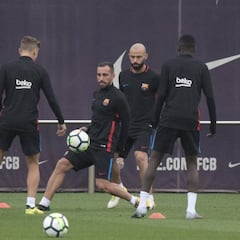 Alcácer, Aleix, Vermaelen y Digne, fuera de la convocatoria
