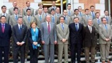 <B>DOBLETE.</B> La selección española es la viegente campeona del mundo y de Europa de fútbol sala.