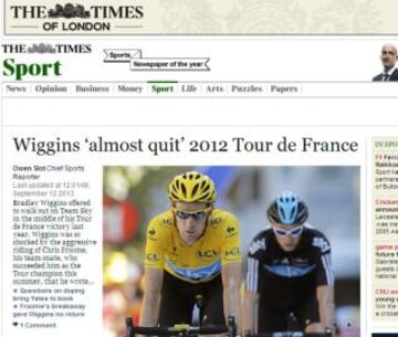 Portadas de la prensa extranjera