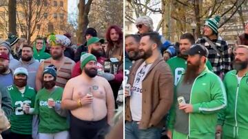 Jason Kelce clones invade Philadelphia in jaw-dropping look-alike contest