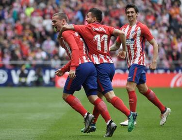 Griezmann on target for most productive Atlético season