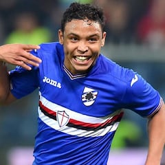 Muriel se fija en Falcao y Bacca para ser goleador en España