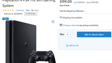 PlayStation 4 se agota en Estados Unidos durante el Black Friday