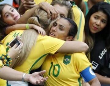 Marta, la mejor futbolista por cinco años consecutivos. Es la volante '10' de Brasil y juega en Suecia