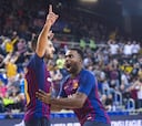 El Barça da el primer paso y gana con claridad en el Palau