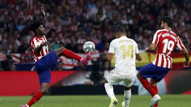 El mediocentro se lo cree en
el Atlético