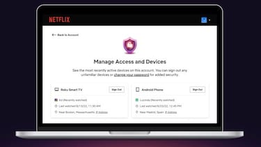 Netflix ya te deja cerrar tu cuenta en otros dispositivos donde has iniciado sesión