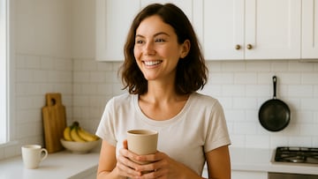 Without coffee, new drink illustration