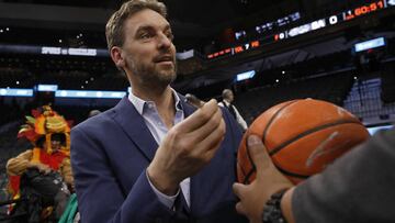 Pau Gasol: "Con este proceso es inevitable pensar en la retirada"