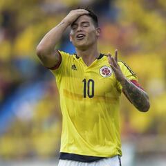 James mira a Paraguay: "Le ganamos y estamos en Rusia"