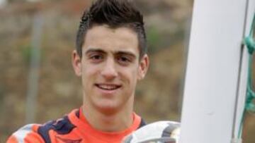 <b>GAFADO. </b>El poste se ha convertido en el gran enemigo de Joselu.