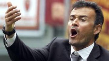 SEÑALADO. Luis Enrique, muy criticado por la prensa romana, ha decidido salir del club italiano.