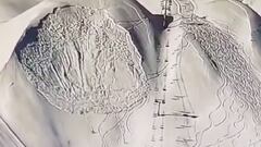 Dos esquiadores provocan una gran avalancha que alcanza un telesilla