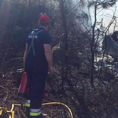 El Hyundai de Paddon acabó calcinado tras un accidente