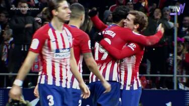 L¨ªo entre Costa y Griezmann por Umtiti: se reconciliaron con el gol